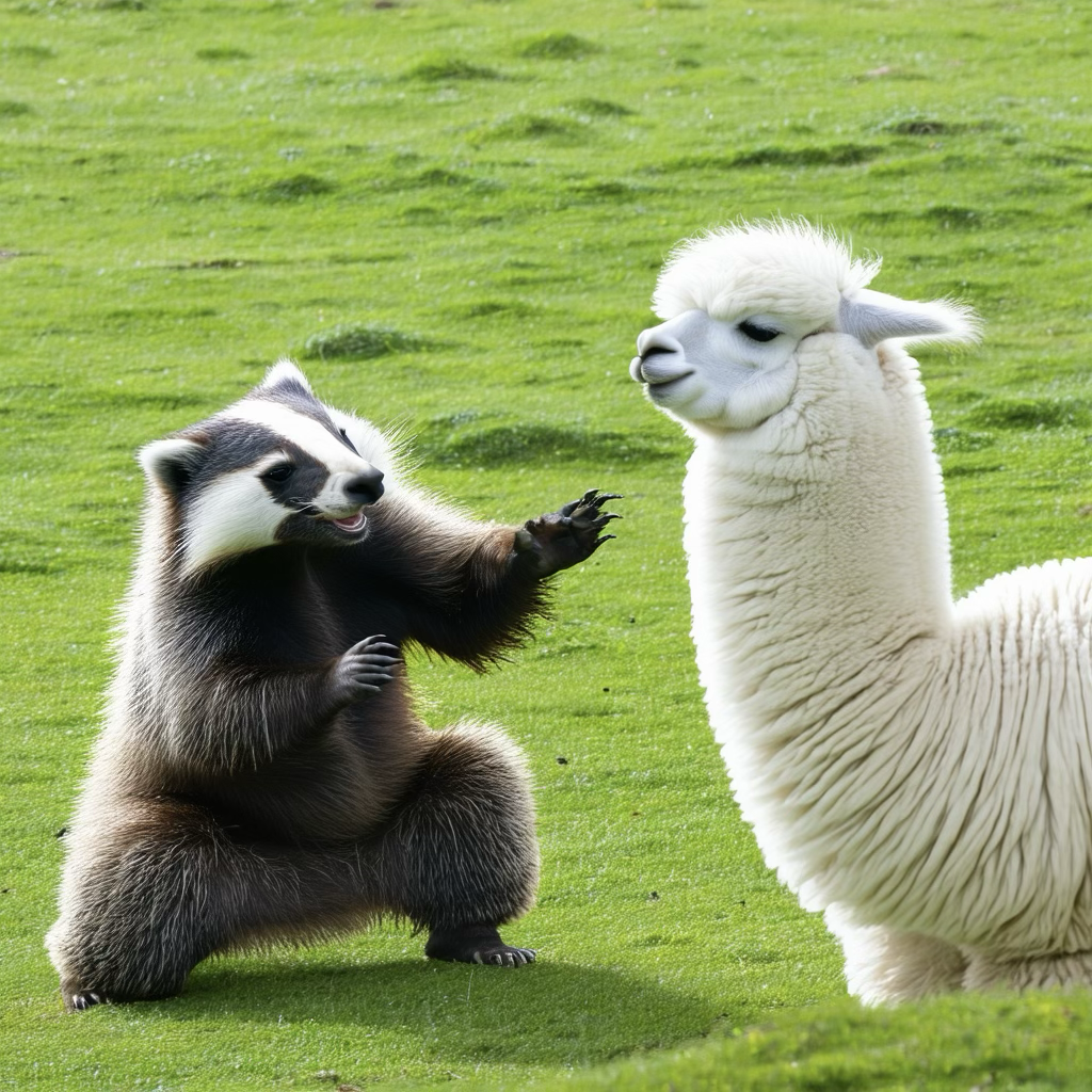 Temporal errors: a Badger retaliating against an Alpaca